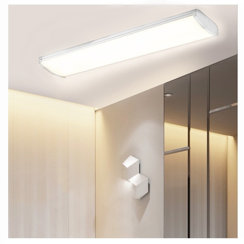 Linkable LED Wraaround Flusmount Light 4ft, LED Shop light for Garage --5000K, ETL and Energy Star Certified, LED Lineární vnitřní světla, LED stropní světlo